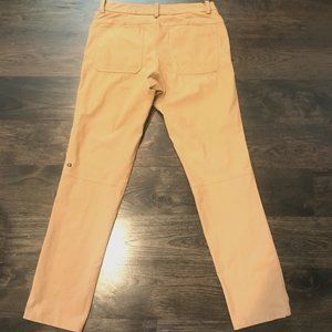 Lululemon ABC Pants Regular Fit Carmel Color 32X34